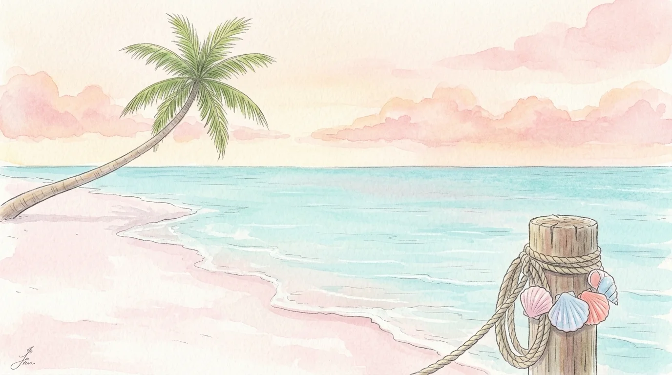Illustrated travel guide for Bahamas