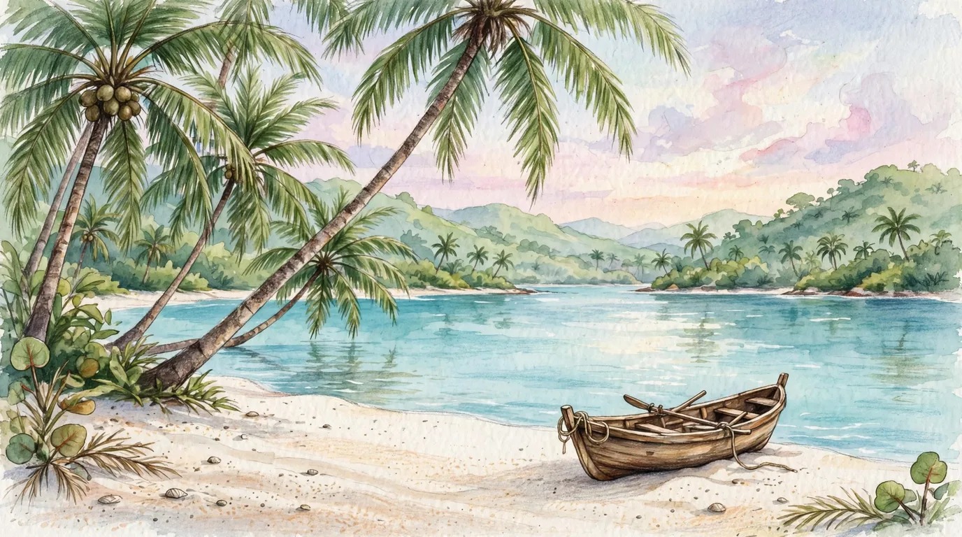 Illustrated travel guide for Dominican Republic