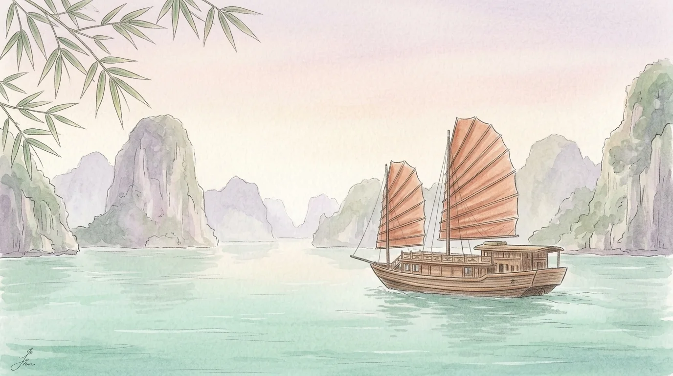 Illustrated travel guide for Vietnam